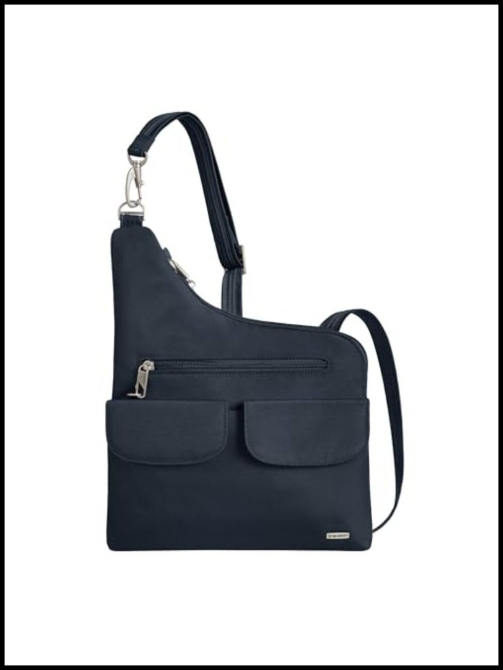 Anti-Theft Crossbody Bag Locking Zippers RFID Blocking Travel Purse 11.5x13.5